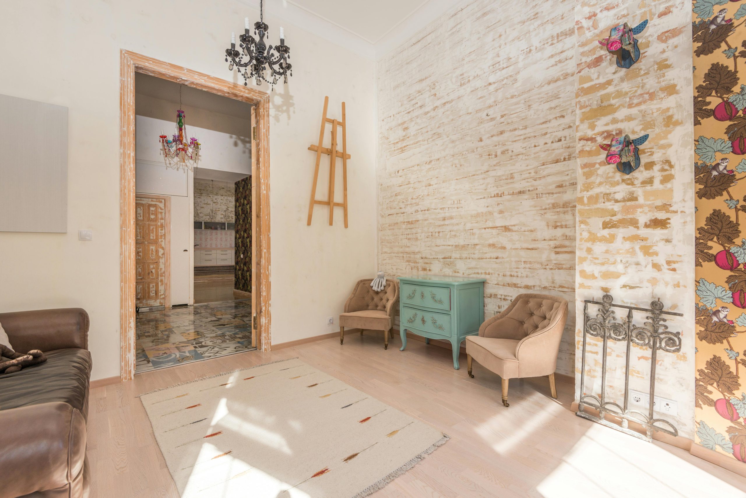 Décoration éclectique mélangeant plusieurs styles